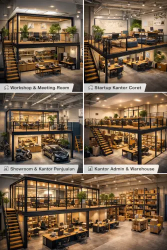 Mezzanine Ruang Kantor di Lengkong