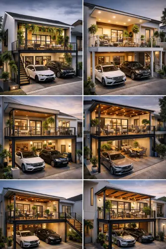Mezannine Teras Rumah Keren di Lengkong